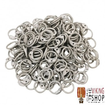 Aluminium Chainmail Rings - Riveted - 10mm (approx. 1000 pcs)