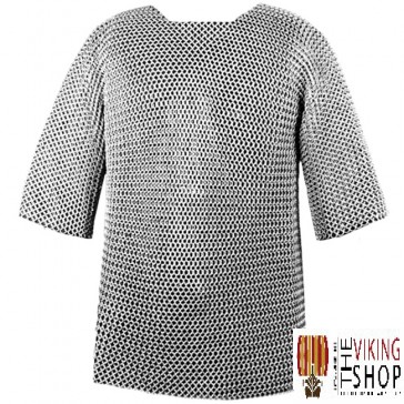 Chainmail Haubergeon - Dome Riveted - 50" Chest