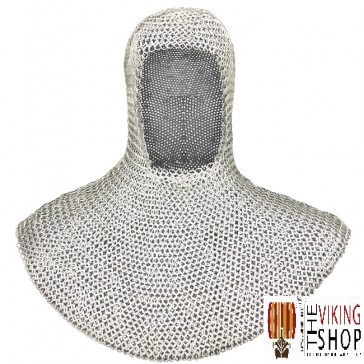 Chainmail Coif - Dome Riveted