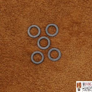 Steel Chainmail Flat Rings - 6mm