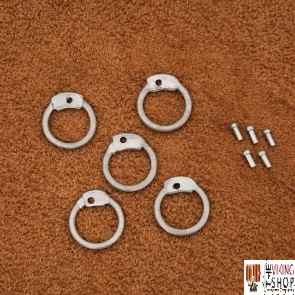 Aluminium Chainmail Rings - Riveted - 10mm (approx. 1000 pcs)