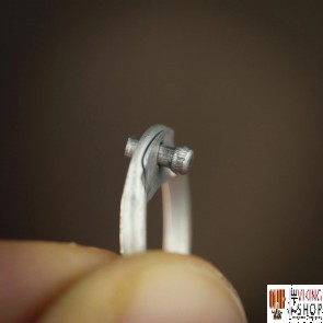 Aluminium Chainmail Rings - Dome Riveted - 10mm (approx. 3400 pcs)