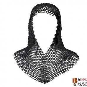 Blackened Chainmail Coif