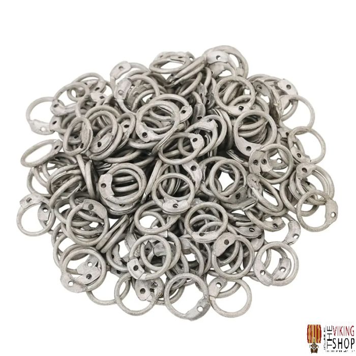 Aluminium Chainmail Rings - Riveted - 10mm (approx. 1000 pcs)