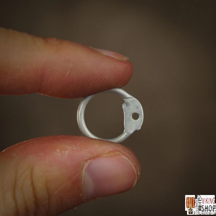 Aluminium Chainmail Rings - Dome Riveted - 10mm (approx. 3400 pcs)