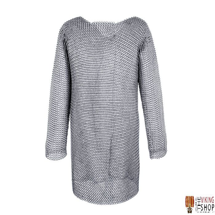 Chainmail Hauberk - Dome Riveted - 50" Chest