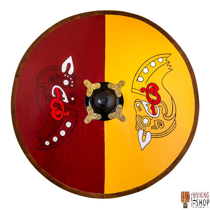  Viking Wooden Shield - Painted