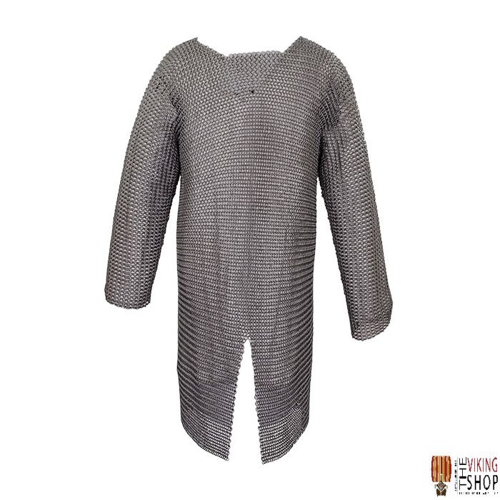 Chainmail Hauberk - Dome Riveted - 50" Chest