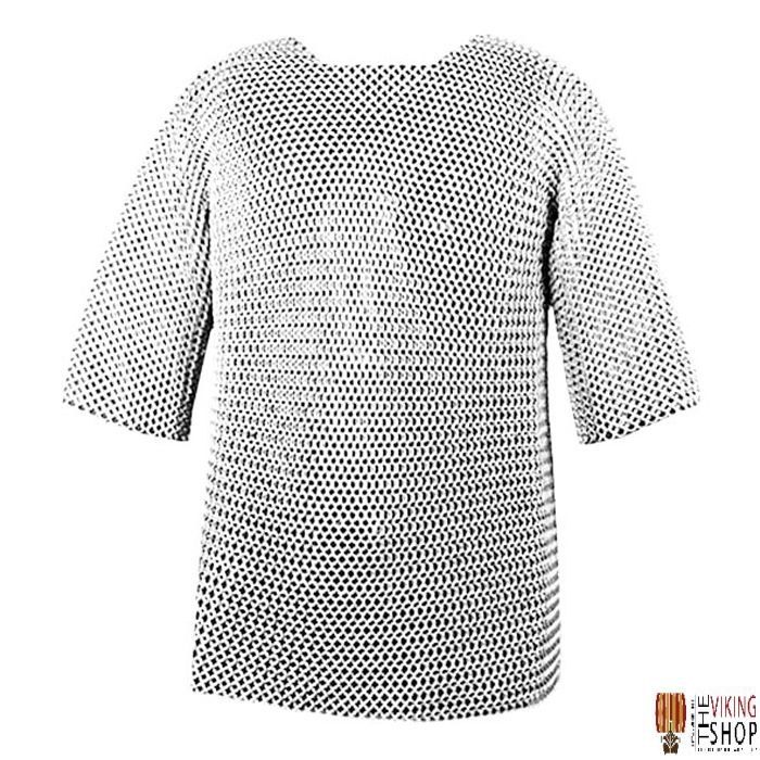 Chainmail Haubergeon - Butted - Zinc Plated - 64" Chest