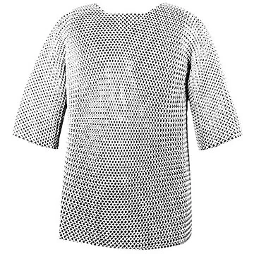 Chainmail Haubergeon - Butted - Zinc Plated - 64" Chest